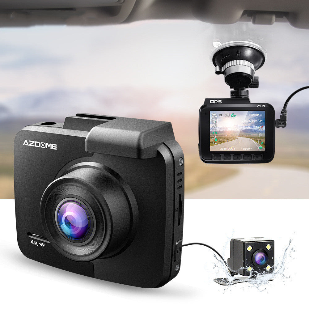 AZDOME Dash Cam with 5MP Lens – 150° Wide Angle, Cyclic Recording