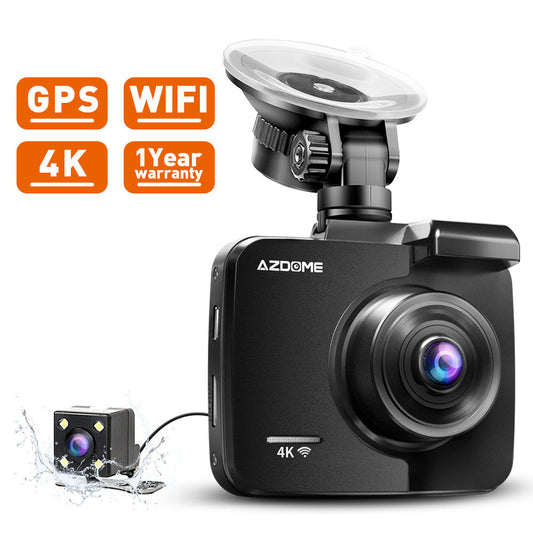 AZDOME Dash Cam with 5MP Lens – 150° Wide Angle, Cyclic Recording