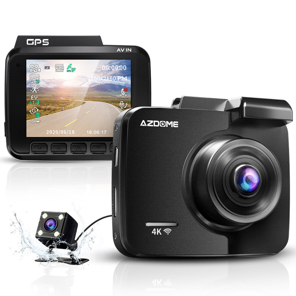 AZDOME Dash Cam with 5MP Lens – 150° Wide Angle, Cyclic Recording