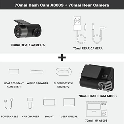 4K Dash Cam with Night Vision & GPS